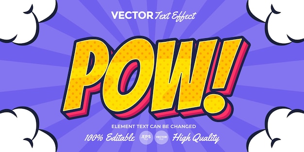 Pow efekt tekstowy
