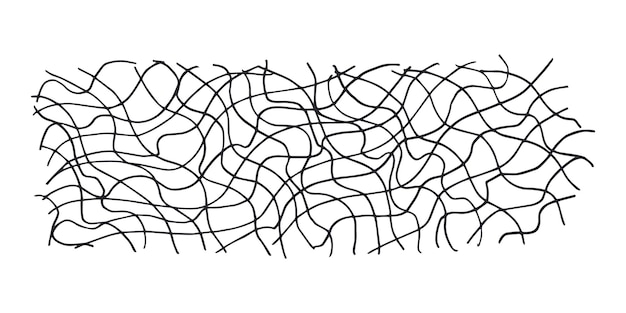 Poziomy Wzór Tekstura Linia Narysowana Ręcznie Kreskowanie Piórem Atramentu I Kreskowanie Narysuj Ołówkiem Szkic Doodle Styl Zarysowania Czarny Kształt Na Białym Tle Vintage Projekt Graficzny Ilustracja Wektorowa