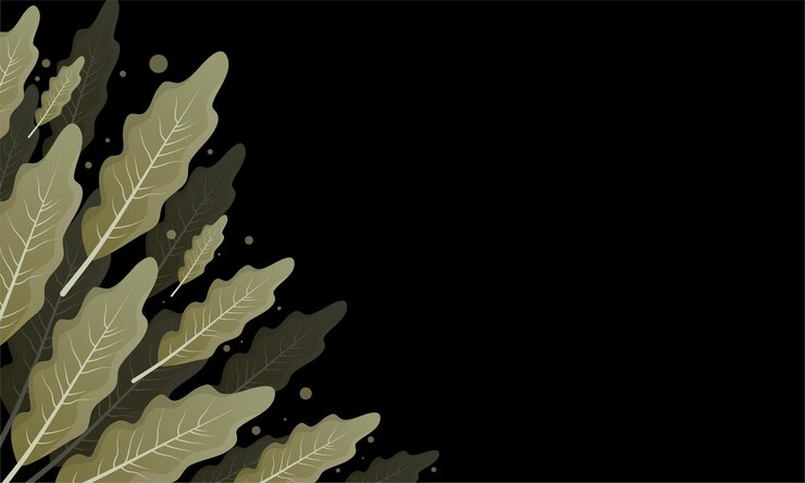 Wektor pozostawia ilustracja tło dla lasu ekologia natura tło