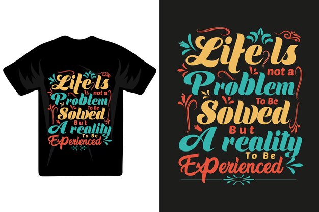 Plik wektorowy pozytywne napisy typografii tło szablonu t-shirt design