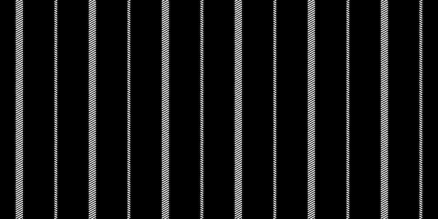 Prążkowany Czarno-biały Wzór Z Wąskimi I Szerokimi Liniami
