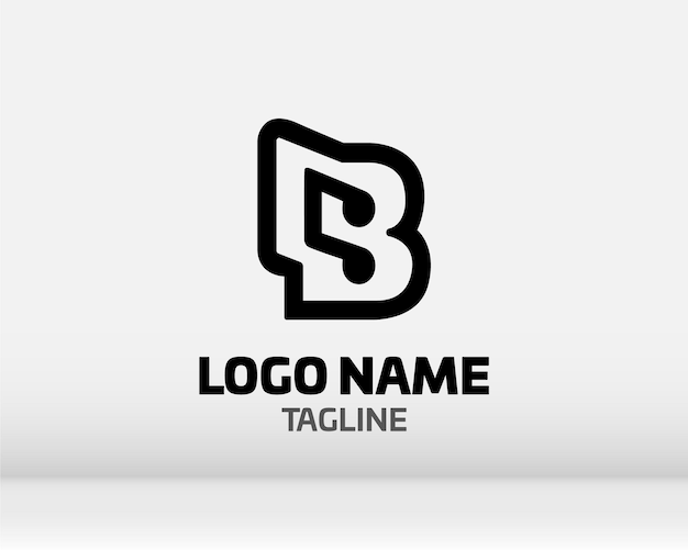 Premium Vector B Logo W Dwóch Wersjach Kolorystycznych Piękny Projekt Logo Dla Marki Luksusowej Firmy Elegancki Design Tożsamości W Kolorze Niebieskim I Złotym