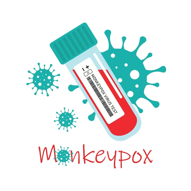 Probówka Na Próbkę Krwi Do Testu Na Wirusa Monkeypox