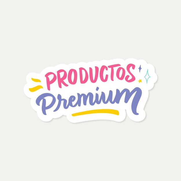 Plik wektorowy productos premium