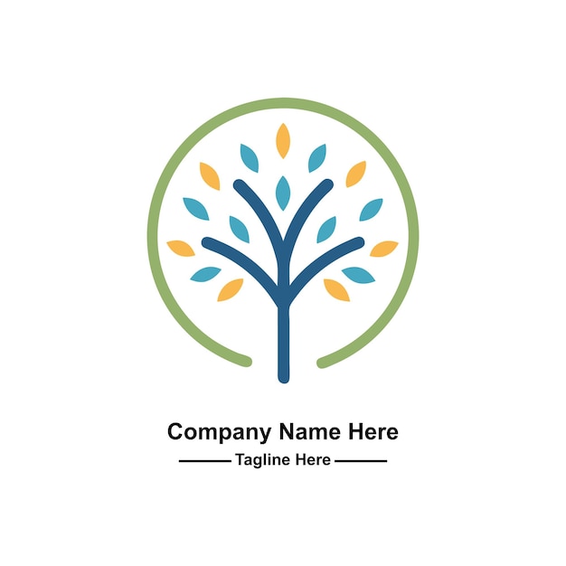 profesjonalne logo drzewa naturalnego