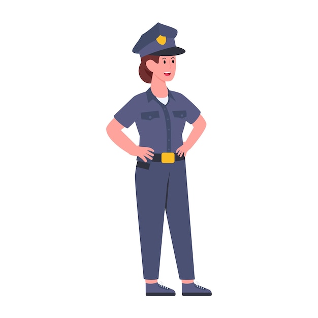 Profesjonalny charakter policjantki