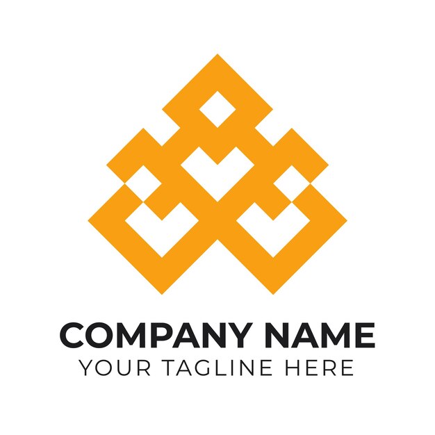 Plik wektorowy profesjonalny nowoczesny kreatywny monogram minimalistyczny szablon projektu logo firmy