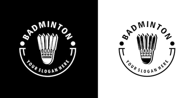 Profesjonalny Projekt Logo Sportowego Badmintona