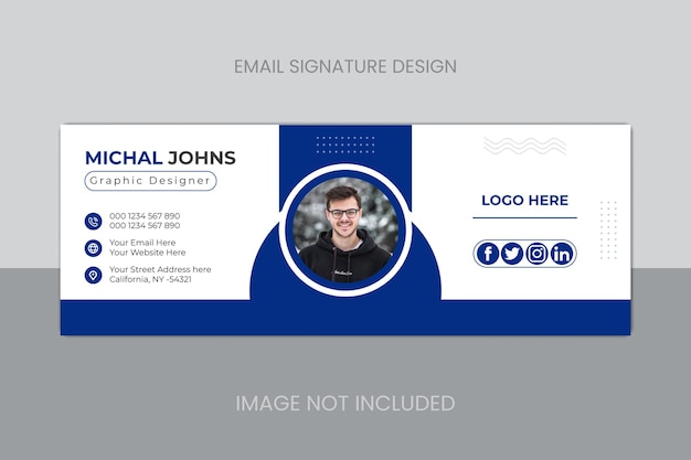 Profesjonalny projekt podpisów e-mail