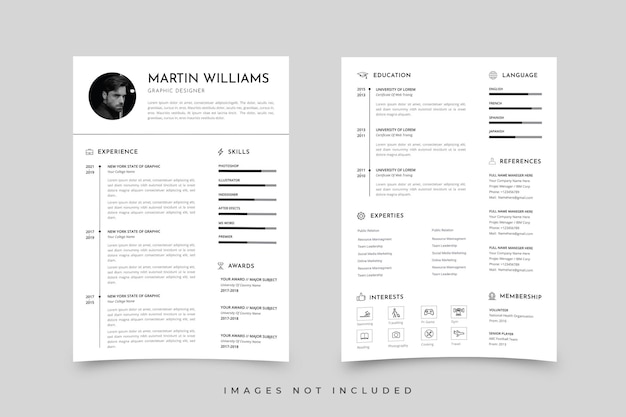 Profesjonalny szablon CV