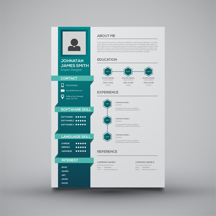 profesjonalny szablon CV