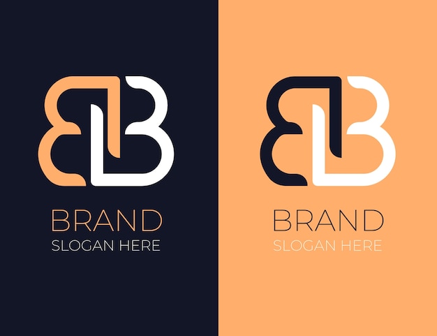 Profesjonalny szablon logo bb