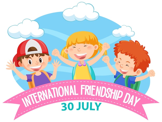Projekt Banera Międzynarodowego Dnia Przyjaźni
