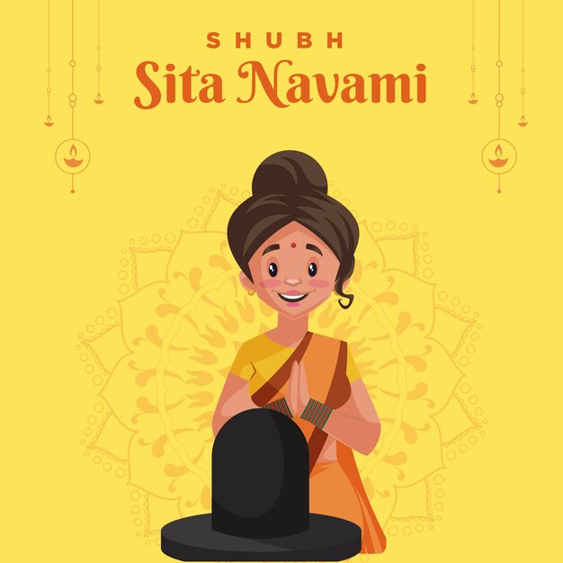 Projekt Banera Shubh Sita Navami