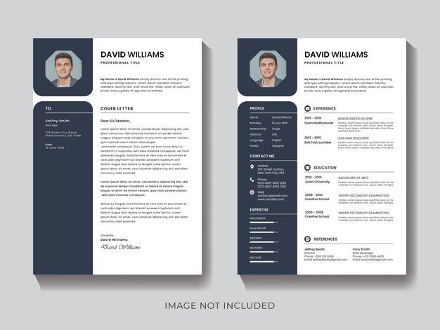Projekt CV i projekt listu motywacyjnego