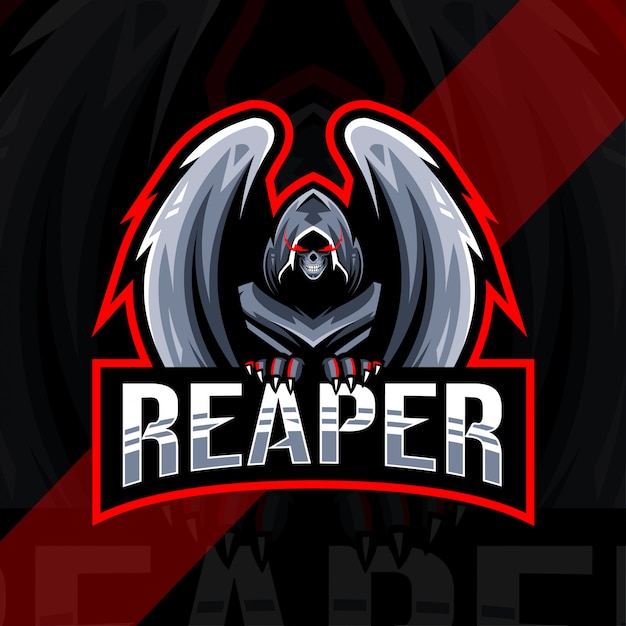 Projekt Esport Logo Maskotki Reaper