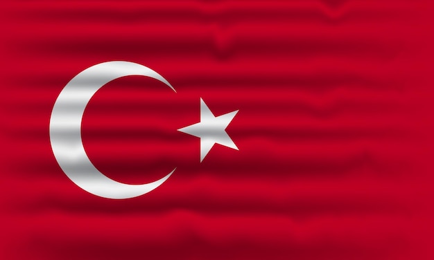 Projekt flagi Turcji