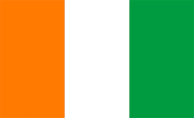 Projekt Flagi Wybrzeża Kości Słoniowej