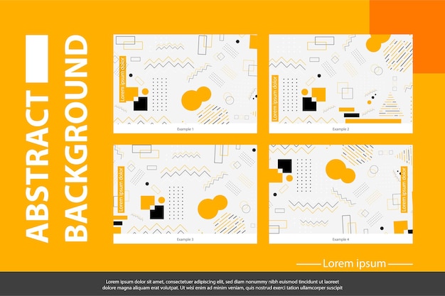 Projekt Graficzny Geometryczny Pakiet Tapeta Darmowych Wektorów