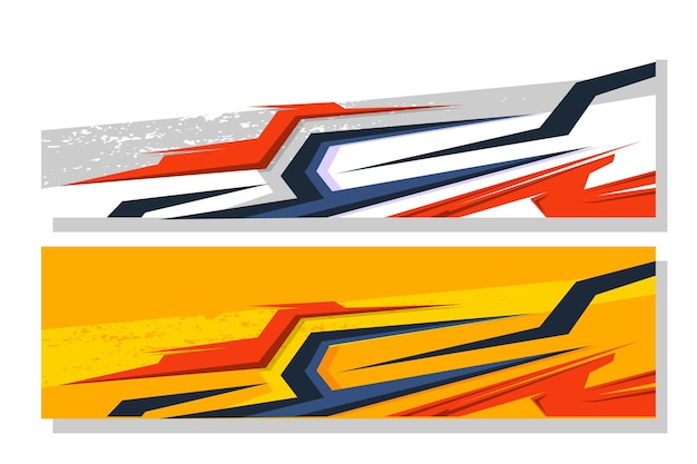 projekt graficzny samochodu livery wyścigowy pas graficzny z czarną kombinacją kolorów