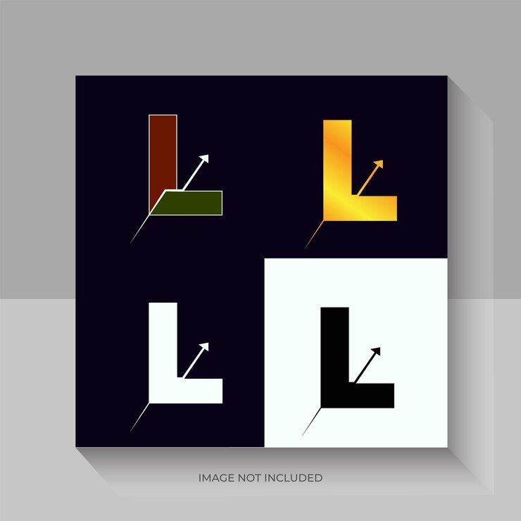 Wektor projekt i makieta logo firmy..