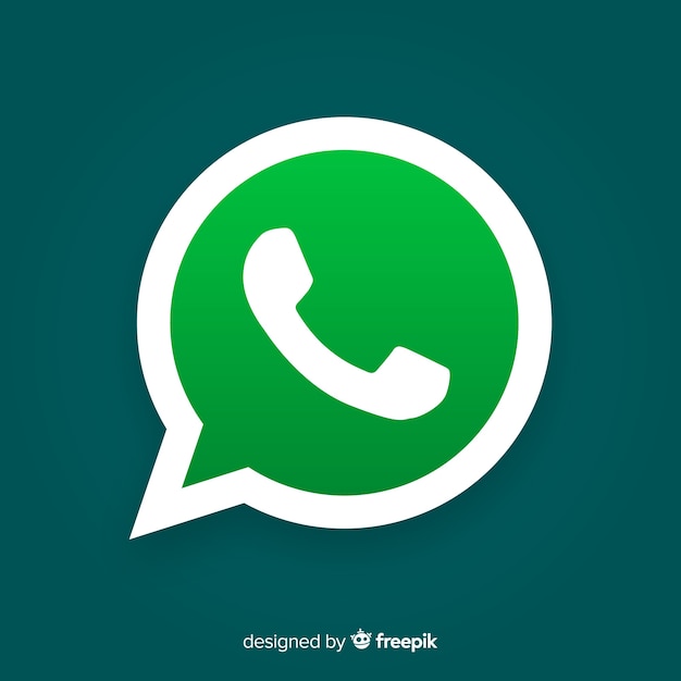 Plik wektorowy projekt ikony whatsapp