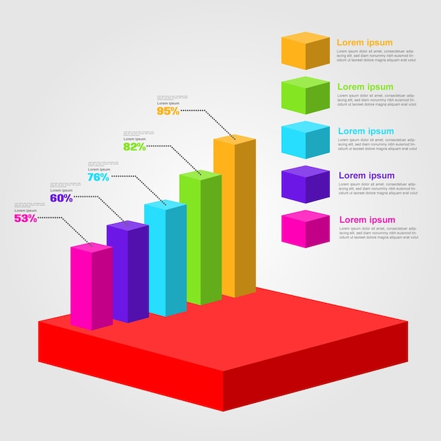 Projekt infograficzny pudełka