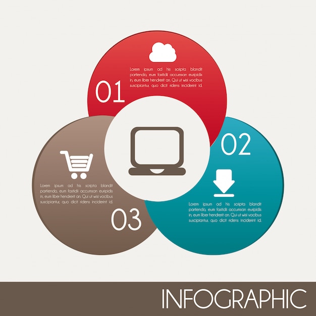 Projekt Infografiki Na Białym Tle