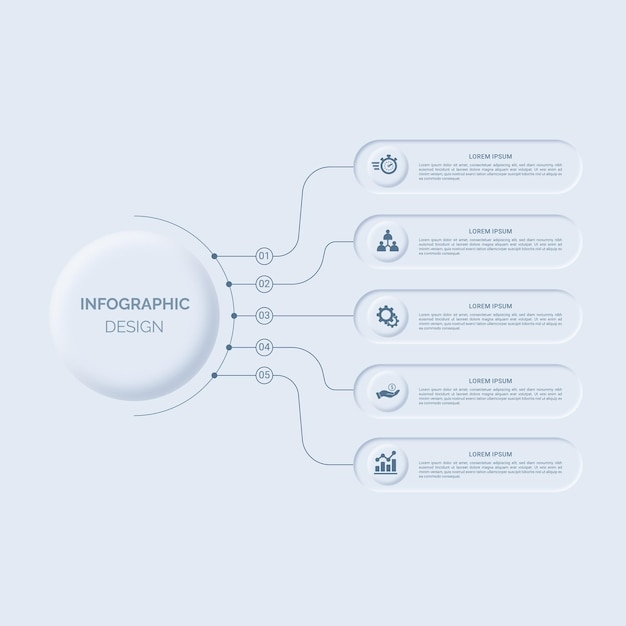 Projekt Infografiki Schematu Blokowego