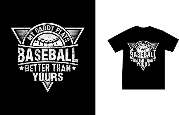 Projekt Koszulki Baseballowej Lub Wektor Gracza Sportowego I Plakat Baseballowy