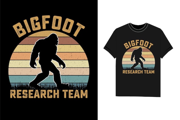 Projekt Koszulki Bigfoot