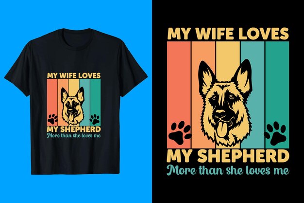 Plik wektorowy projekt koszulki dla psa