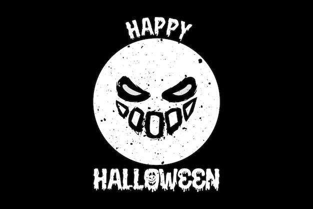 Projekt Koszulki Happy Halloween