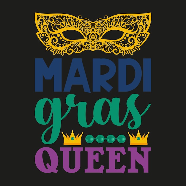 Projekt Koszulki Mardi Gras