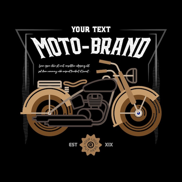 Projekt koszulki motocyklowej 04