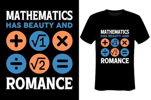 Plik wektorowy projekt koszulki pi day-math