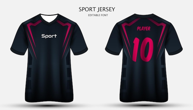 Projekt Koszulki Sportowej Z Jerseyu