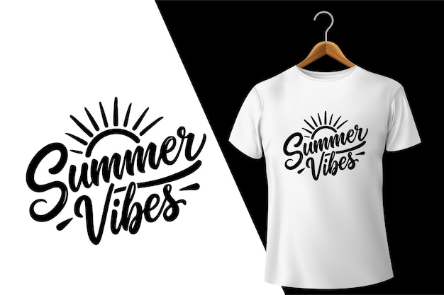 Projekt koszulki Summer Vibes