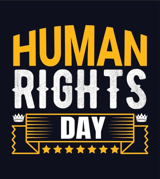 Projekt Koszulki Z Okazji Międzynarodowego Dnia Praw Człowieka,