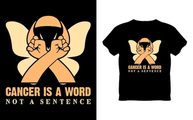 Projekt Koszulki Z Okazji światowego Dnia Walki Z Rakiem