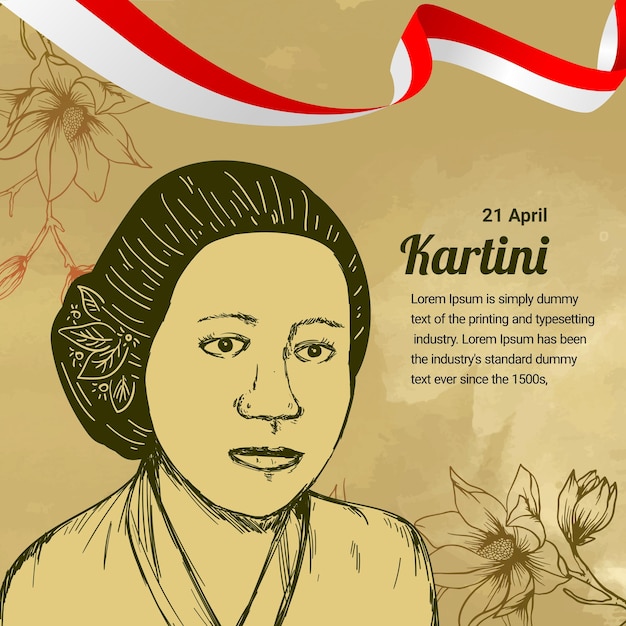 Projekt kwadratu na dzień Kartini