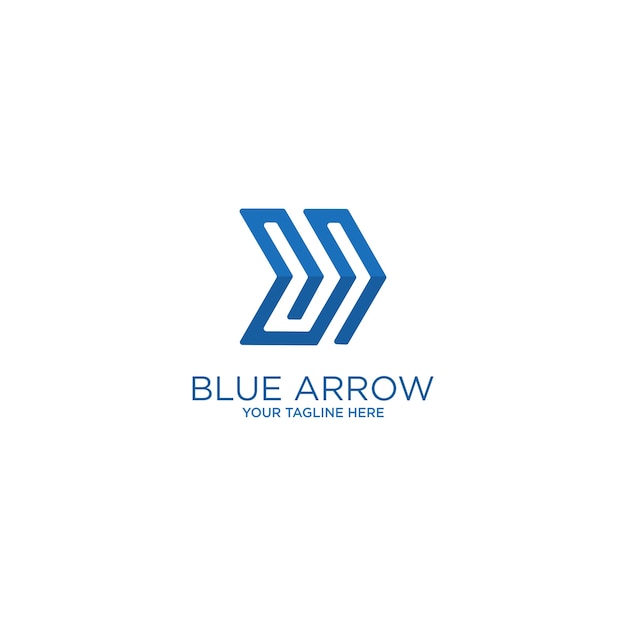 Projekt Logo Blue Arrow