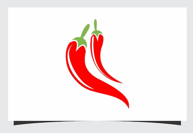 Plik wektorowy projekt logo chili