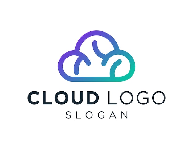 Projekt logo chmur
