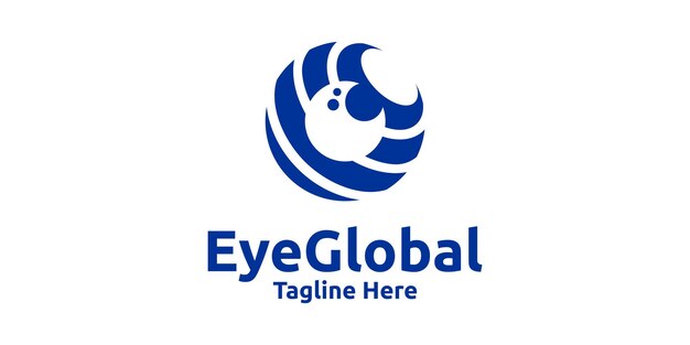Projekt Logo Creative World Eye - Wzór, Wzór I Wzór Logo Creative World.