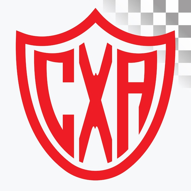 Projekt logo CXA Letter