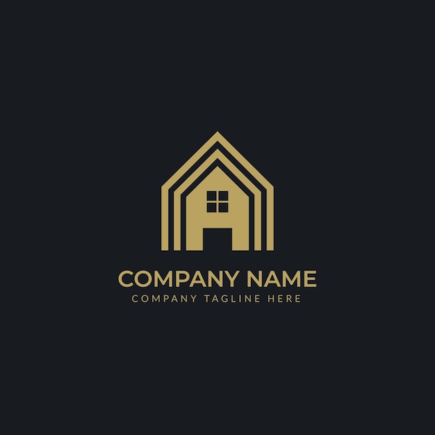 Projekt logo dla firmy Real Estate