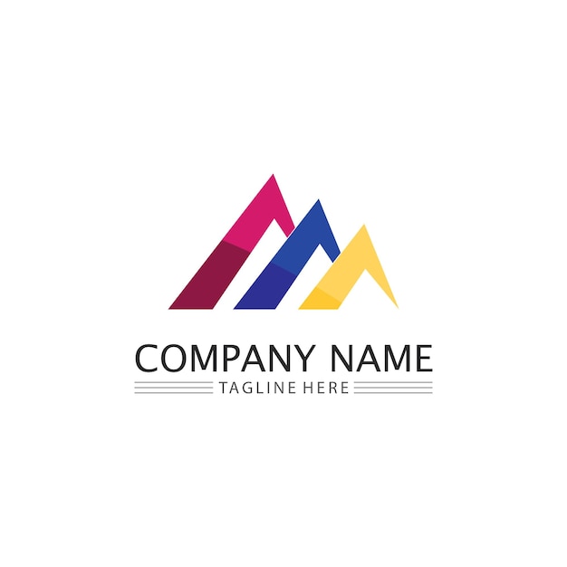 Projekt Logo Firmy Koncepcja Obrazu Wektor Graficzna Ilustracja