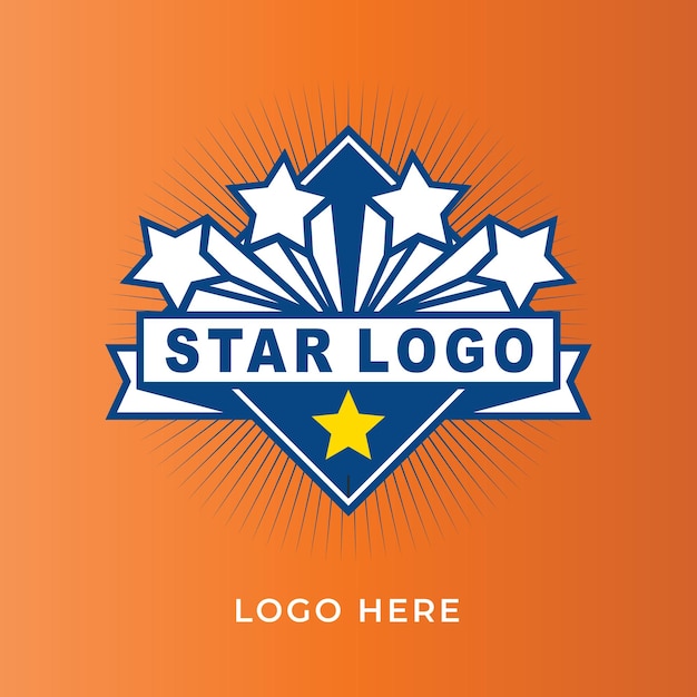 Projekt Logo Gwiazdy Darmowy Wektor