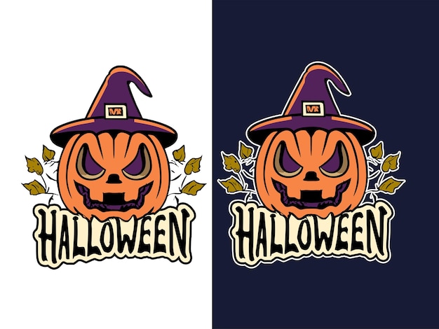 Projekt Logo Halloweenowej Koszulki Wygenerowano Ai